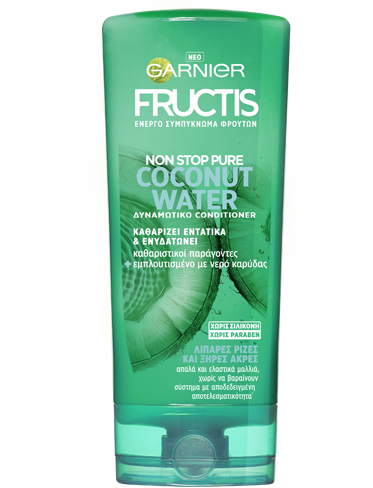 Δυναμωτικό Conditioner για Καθαρισμό Μαλλιών Coconut Water